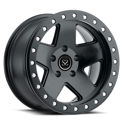 douane 21 22 24 duim gesmede het wiel beadlock randen van SUV van het bestelwagen offroad voertuig voor Jeep Wrangler