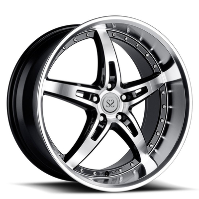 gesmede het 2-stuk rijdt 22 duim diepe lip 4*4 6x139.7 voor de Grote Lip van Land Cruiser Prado
