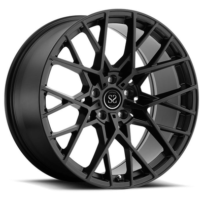 voor X5 smeedde 5x120 zwarte steen en zilveren geborsteld 17 18 19 20 21 wielen van de 22 duim monoblock legering