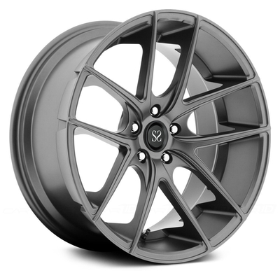 de douane smeedde de randenwielen van de chroomgoud geborstelde concave legering voor X5 M5 Amerikaan