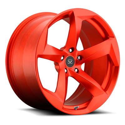 Aangepaste Rode 2-PC smeedde Legeringsranden voor BWM X5/Rand 22“ de Randen van de Legeringsauto