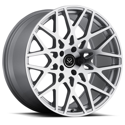 20inch de wielranden voor Audi Q7/Zilver bewerkten de Aangepaste Randen van de 20 duim5x130 Gesmede Legering machinaal