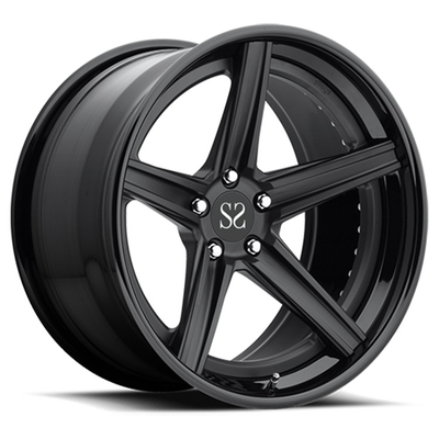 Polijst Zwarte 120.65mm PCD 19 randen van de duimlegering voor Lexus 5x114.3 Gesmede Monoblock IS