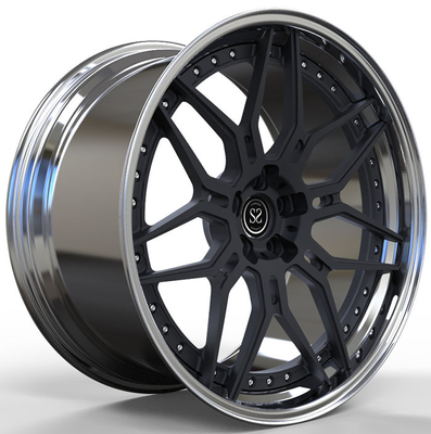 Aluminium 21 Duim van Audi Rs 6 Tweedelige Gesmede Wielen 139.7mm Pcd