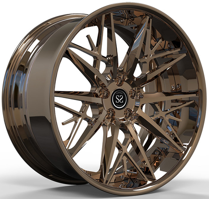 Het sputteren Pools 20 X12 2 stukken Gesmede Wielen voor Audi RS6