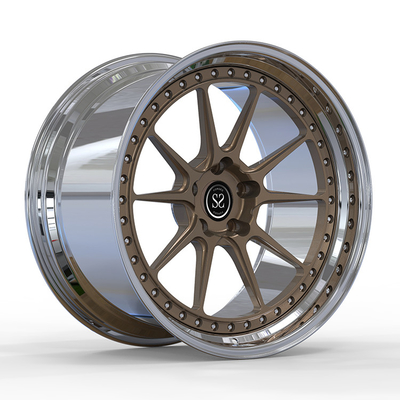 Aston Martin Vantage 2 stuk smeedde 20 het Wiel Rim Custom Bolt Patterns van de Aluminiumlegering