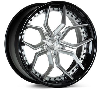 Gesmede de Wielena6061 T6 Legering van Cadillac Ferrari 5x120 met h-PCD 5X114.3