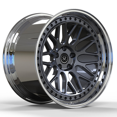 Douane van Mercedes-Benz AMG S63 5X112 Poolse 2-PC Legeringsranden met 5x112 smeedde wankelde 20 21 en 22 duim