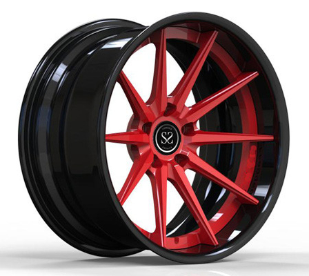 Vat Matte Black Forged Rims 19 de Duim Gewankelde Legering 370z van 19x8.5 19x9.5