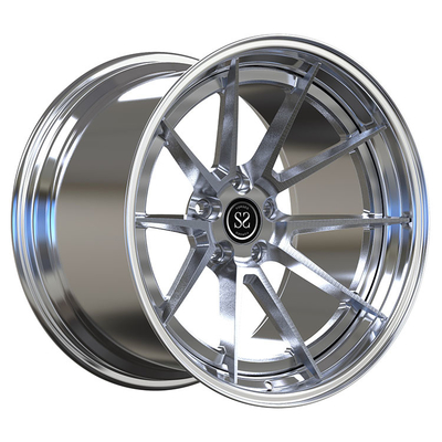 Toyota Supra Abflug Supra 5x114.3 Pools 2-PC gesmeed legerings velgen Staggered 19 en 20 inch