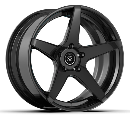 Gewankelde Concave 5x130 20 Douane van de Duim de Wielen Gesmede Legering