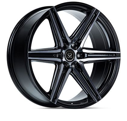 6 sprak 1 Stuk Gesmede Randen5x112 2021 Duim voor Machinaal bewerkte het Satijnzwarte van Audi R8