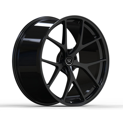 Monoblock polijst Zwarte Gesmede 22 Duimwielen 5x114.3 voor de Legering van FX Alu