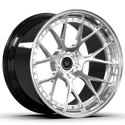 Legering 2 Stuk Gesmede Wrijvingswielen Negatieve Compensatie 21inch 21x11 21x12 voor M6