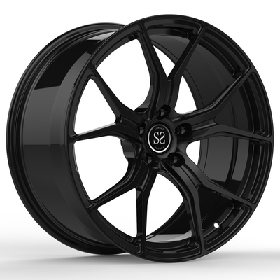 De legering polijst Zwarte Monoblock 1 Stuk Gesmede Wielen 19inch Gewankelde 19x8.5 19x9.5 voor Series3 G20