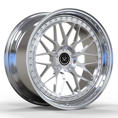 Dodge Eiser 2 de stukken Gesmede Geborstelde Opgepoetste Concave Randen van de Wielenauto 20 Duim