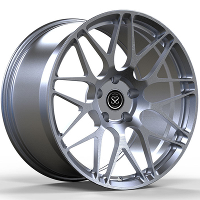 SSJK1013 Matt Silver Ferrari Ferrari Forged-de Wielen 6061-T6 omrandt 20 21 22 Duim