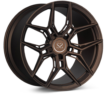 EVO4R Monoblock 1 Stuk Gesmede Wielenranden 18 Duim voor Luxeauto